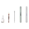 Herramientas de uñas profesionales conjunto de 5 piezas suavizador piel muerta horquilla acero empuje pulido pulido combinación productos de cuidado de belleza Item Picture